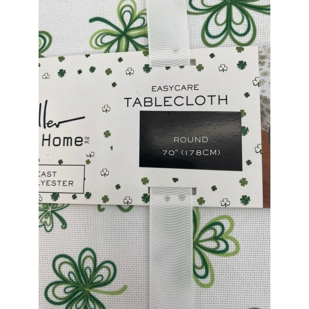 Nicole Miller Home Tablecloth Round 70